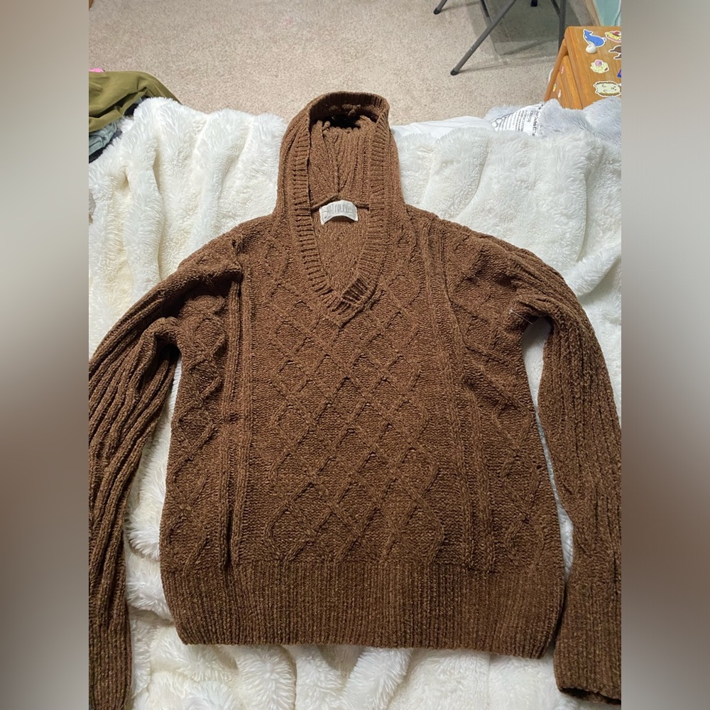 Just Found, Cropped knitted Sweatshirt